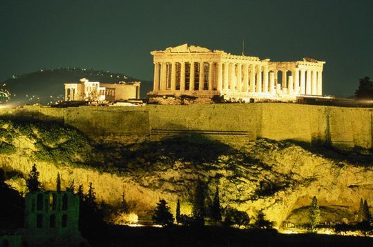 Acr&oacute;polis de Atenas. Fotograf&iacute;a: Image Source