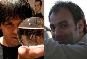 Oscar Sip&aacute;n (izquierda) y Mario de los Santos