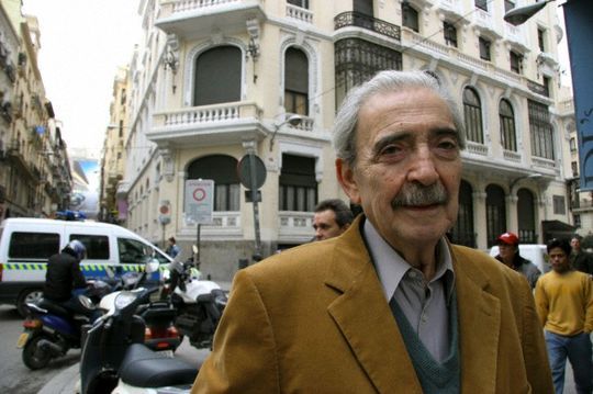 Juan Gelman. Fotograf&iacute;a: Alejandro Cherep