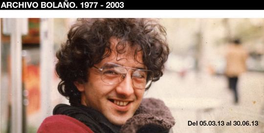 Exposici&oacute;n &ldquo;Archivo Bola&ntilde;o; 1977-2003&rdquo;