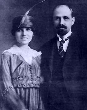 Juan Ram&oacute;n Jim&eacute;nez y Zenobia Camprub&iacute;