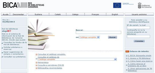 Biblioteca Virtual de Canarias (Bica)