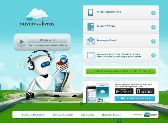 Nuvem de Livros