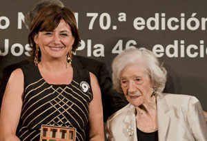 Carmen Amoraga y Ana Mar&iacute;a Matute