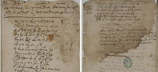 Copia manuscrita de una obra in&eacute;dita de Lope de Vega