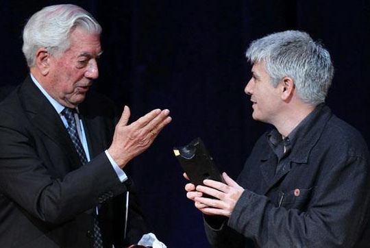 Mario Vargas Llosa y Juan Bonilla