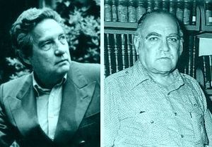 Octavio Paz y Eugenio del Hoyo