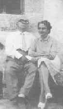 Mario Brice�o Iragorry y su esposa