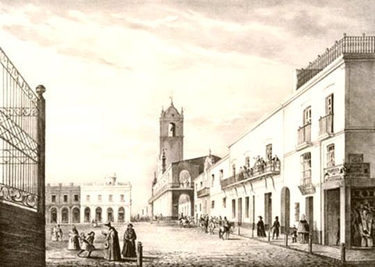 Cabildo y polic&iacute;a de Buenos Aires en 1829, por Carlos Enrique Pellegrini
