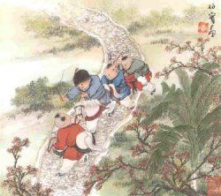 Ilustraci�n: Li Boshi (Peking, 1924)