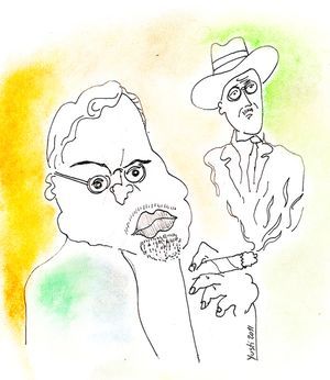 Guillermo Cabrera Infante y James Joyce