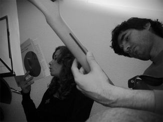 Natalia Hern&aacute;ndez y Dom&eacute;nico Chiappe; ensayo