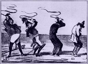 &ldquo;La jerarqu&iacute;a del ej&eacute;rcito&rdquo;, de Honor&eacute; Daumier