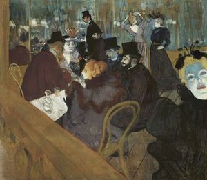&ldquo;En el Moulin Rouge&rdquo;, de Toulouse-Lautrec (1892)