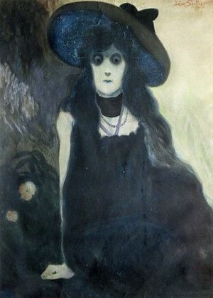 &ldquo;La tomadora de absenta&rdquo;, de Leon Spilliaert