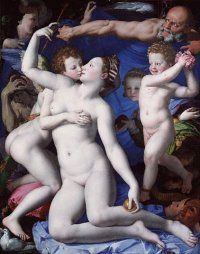&ldquo;Alegor&iacute;a con Venus y Cupido&rdquo;, por Bronzino