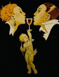 Afiche de Porto Ramos-Pinto, por Ren&eacute; Vincent