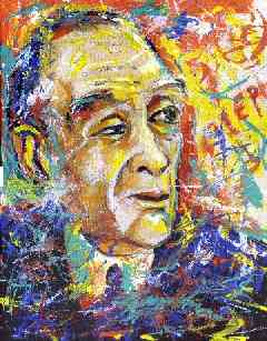 Jorge Luis Borges por Rafael Herr�dez