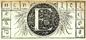 Grabado de portada: Diccionario Enciclop�dico Sopena (1948)