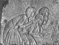 Escribas, Medio Imperio Egipcio, siglo XVII antes de Cristo