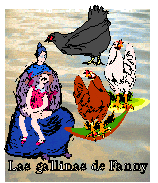 Las gallinas de Fanny, por Mar�a Elena Lude�a