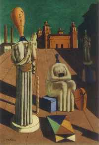 Las musas inquietantes, Giorgio De'Chirico (1916)