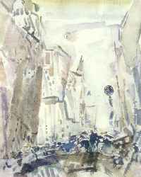 Movimiento: Quinta Avenida, John Marin (1912)