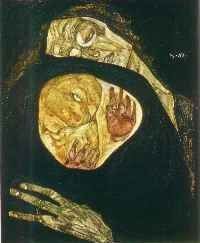 Madre muerta, Egon Schiele (1910)