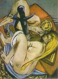 Hermano y hermana, Max Beckmann (1933)