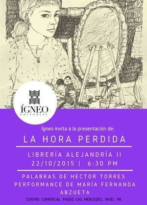 Presentación de "La hora perdida", de Krina Ber