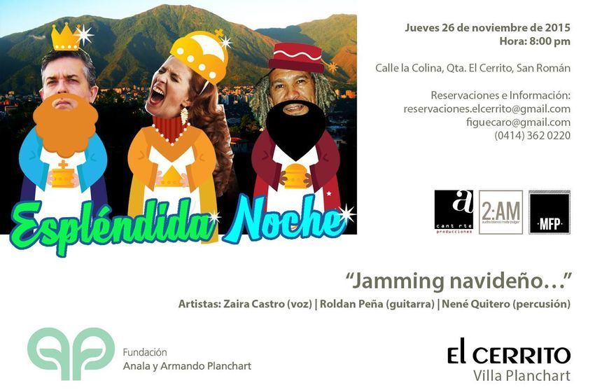 Espléndida noche: Zaira Castro, Roldán Peña y Nené Quintero.