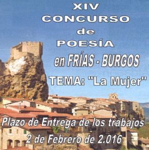 XIV Concurso de Poesía “La Mujer” de Frías