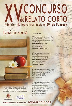 XV Concurso de Relato Corto de Iznájar