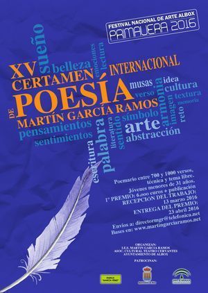 Certamen Internacional de Poesía Joven “Martín García Ramos” 2016