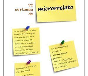 VI Certamen de Microrrelatos de Colmenar Viejo 2016