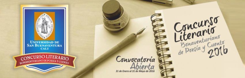 XII Concurso Literario Bonaventuriano de Poesía y Cuento Corto 2016