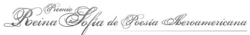 XXV Premio Reina Sofía de Poesía Iberoamericana