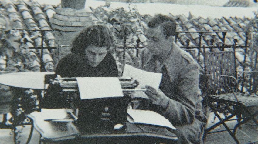 Miguel Hernández y Josefina Manresa