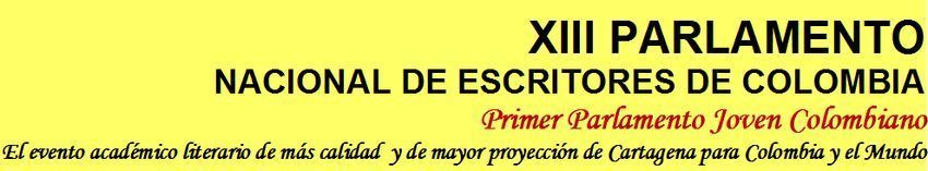XIV Parlamento Internacional de Escritores de Cartagena y el II Parlamento Joven