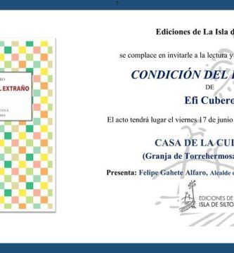 “Condición del extraño”, de Efi Cubero