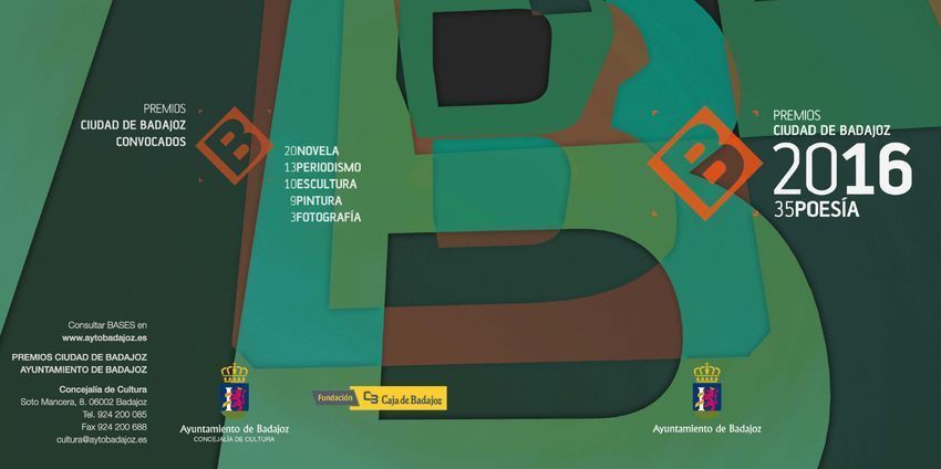 35º Premio de Poesía Ciudad de Badajoz