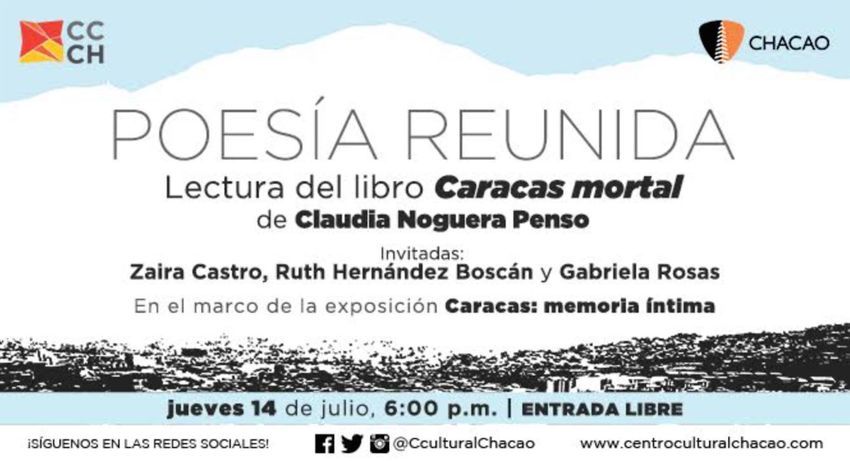 Lectura de “Caracas mortal”, de Claudia Noguera Penso
