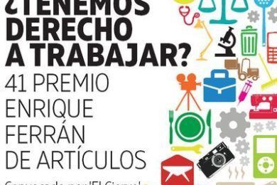 41r Premio Enrique Ferrán de Artículos