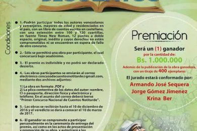 Primer Concurso de Cuentos Notitarde