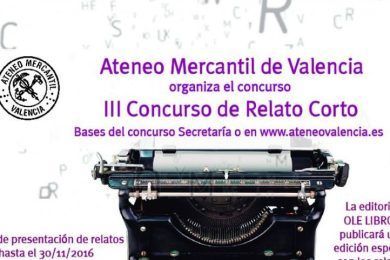 Concurso de Relato Corto “Ateneo Mercantil de Valencia”