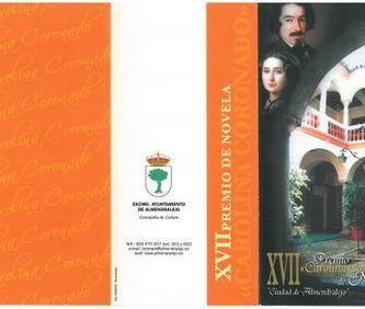 XVII Premio “Carolina Coronado” de Novela “Ciudad de Almendralejo”