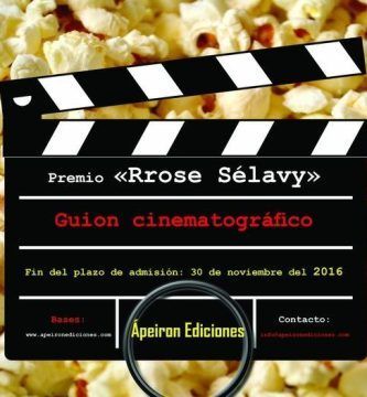 Segundo Premio “Rrose Sélavy” de Guion Cinematográfico