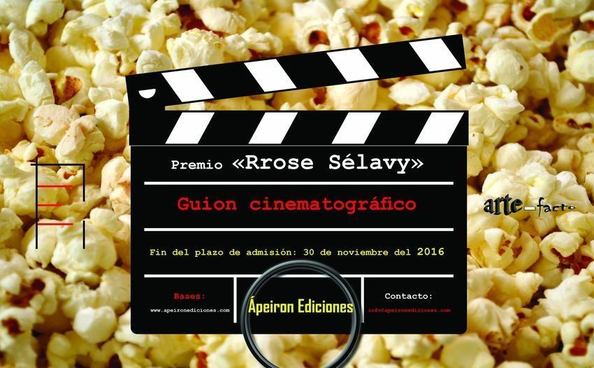 Segundo Premio “Rrose Sélavy” de Guion Cinematográfico