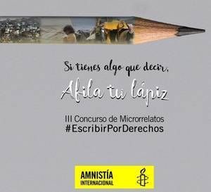 III Concurso de Microrrelatos de Amnistía Internacional Madrid