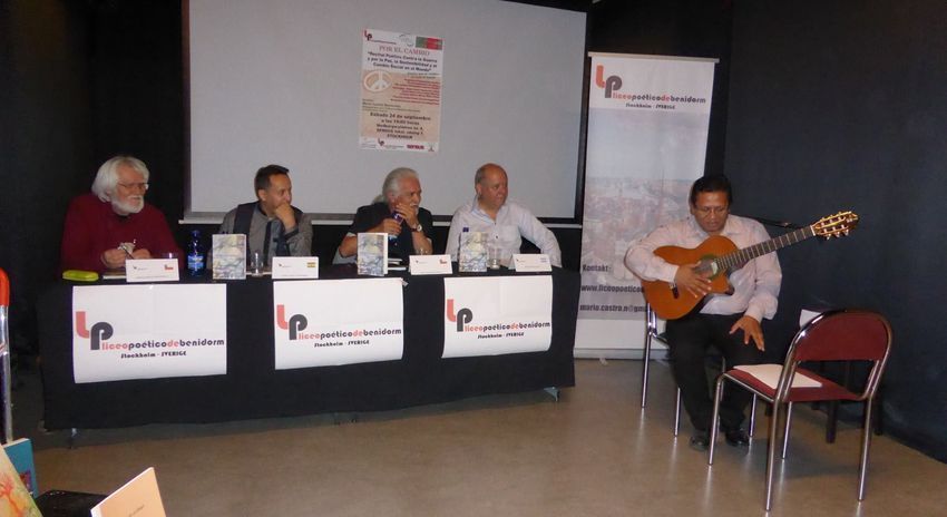 Presentación del libro “De Escandinavia a los Andes, tres poetas latinoamericanos en Suecia”